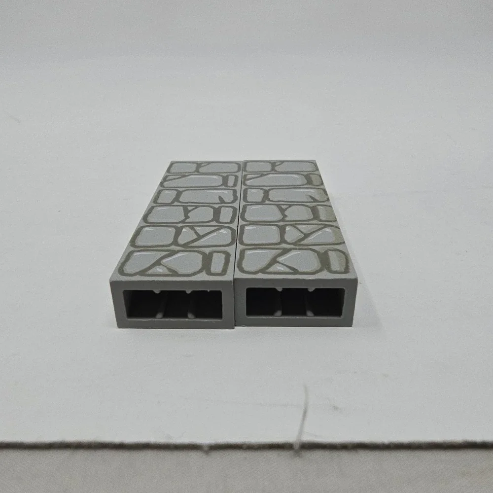 Lego‎ Harry Potter Wall Pattern x2 Brick Pieces Part 1x2x5 #2454 /Set 4728 4709